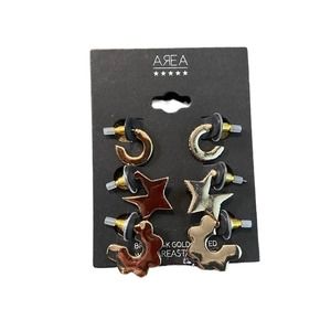 Area Trends Gold Plated Earrings